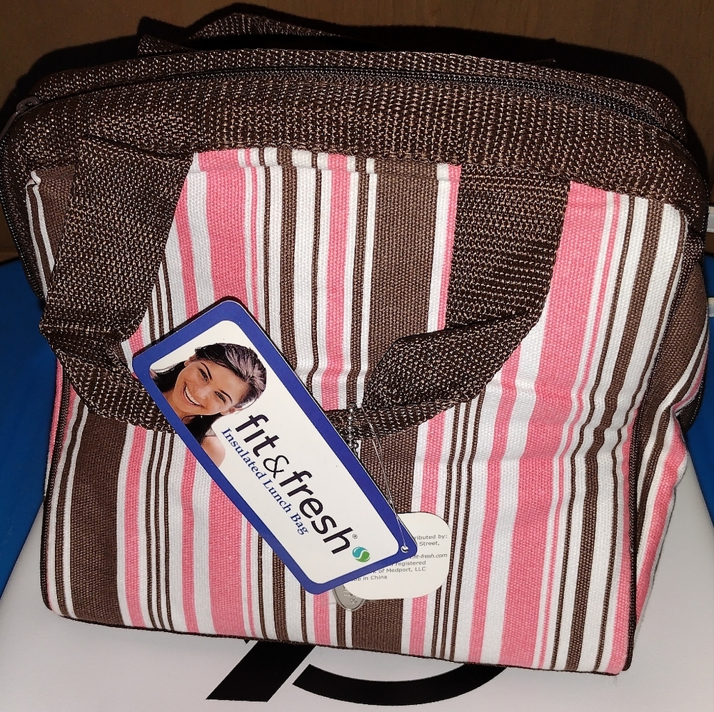 FIT& FRESH INSOLATED LUNCH BAG